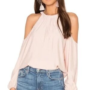 Ramy Brook Blush Cold Shoulder Blouse